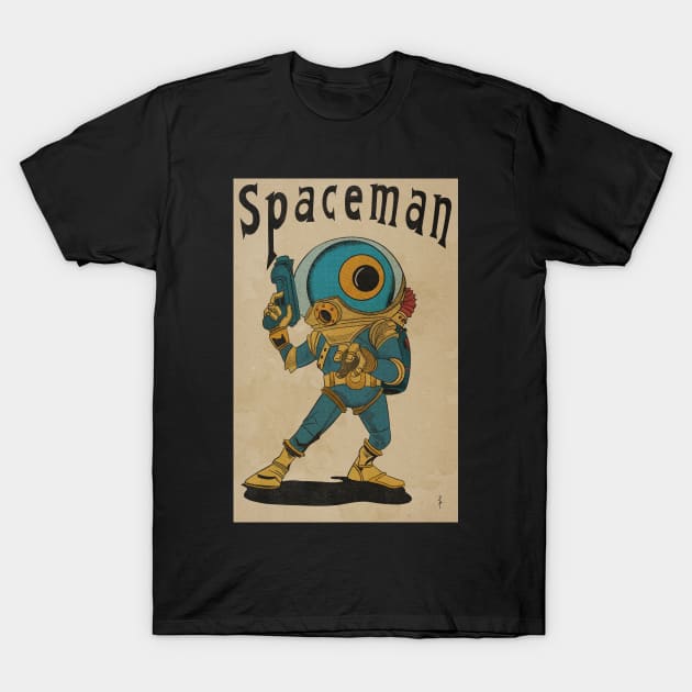 Spaceman T-Shirt by IcarusPoe